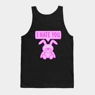 The Bunny Hates You Tank Top